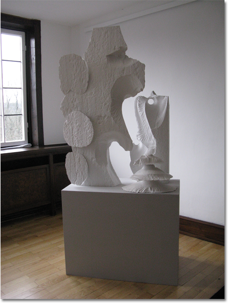 Konfiguration I Skulptur I Brechung I Hartschaum I 114 x 80 x 50 cm I 2010